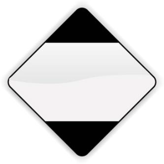 Где и при выполнении каких условий водитель должен прикрепить к транспортному средству (разрешенная максимальная масса 18 т) показанный на рисунке знак и какой размер должен иметь этот знак?